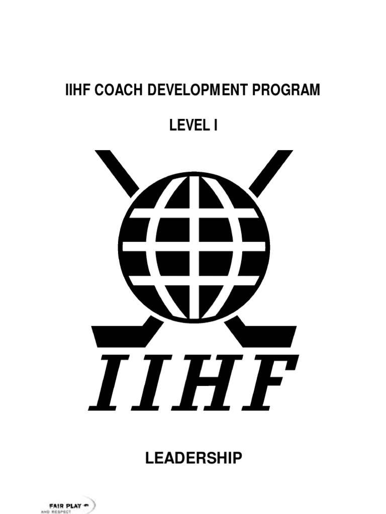 Iihf Coach Development Program Level I | PDF | Referee | Ice Hockey