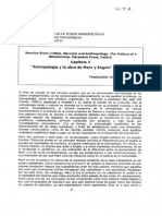 Bloch Maurice - Marxismo y Antropología. La Historia de Una Relación. (Cap. 1)