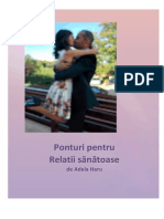 Ponturi Pentru Relatii Sanatoase PDF