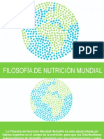 Filosofia de Nutrición Mundial PDF