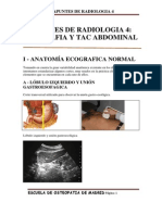 Radiologia 4. Ecografia y Tac Abdominal