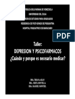 Depresion y Psicofármacos