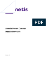 Aimetis People Counter Installation Guide