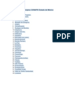 Municipios CONAPO Estado de México PDF