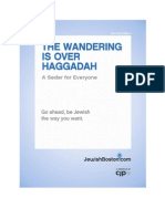 The Wandering Is Over Haggadah (Second Edition)