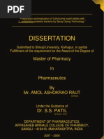 Download M Pharmacy Pharmaceutics Dissertation by Amol Raut SN25578556 doc pdf