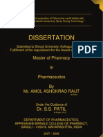 M. Pharmacy Pharmaceutics Dissertation