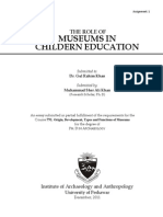 The Role of Museum in Children Education