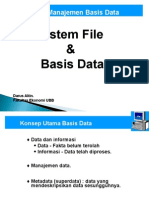 Basis Data Dan Sistem File