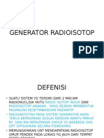 GENERATOR RADIOISOTOP