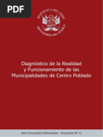 Municipalidades Del Centro Poblado