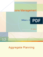 Chap012 - Aggregate Planning