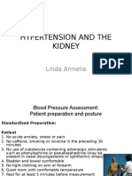 HYPERTENSION AND THE KIDNEY: BLOOD PRESSURE MANAGEMENT