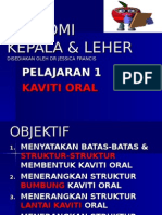 Nota Pelajaran 1 - Kaviti Oral