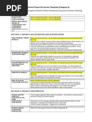 National Project Document Template 2012-01-10