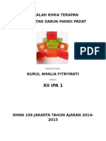 Download MAKALAH  PEMBUATAN SABUN MANDI PADAT by Nurul Amalia Fitriyanti SN255813667 doc pdf