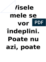 Visele Mele Se Vor Îndeplini