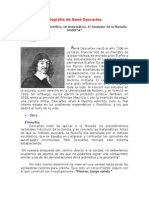 Biografía de René Descartes