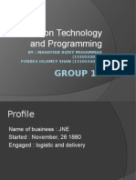 Information Technology and Programming: Group 10