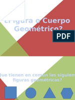 Presentación Cuerpos y Figuras Geometricos Matematicas
