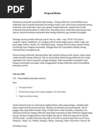 Proposal Bisnis Elektronik
