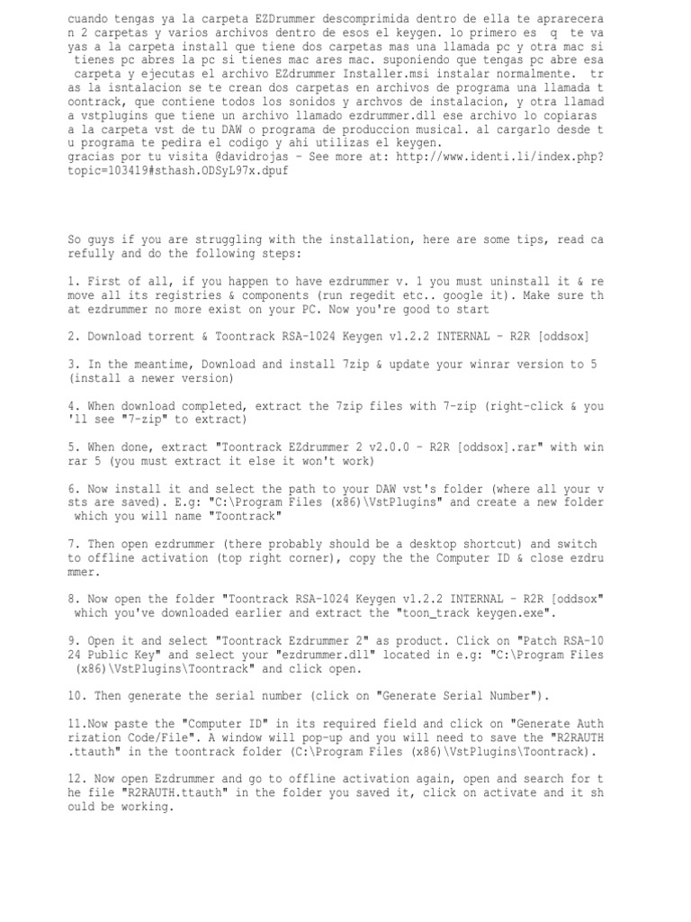 Ezdrummer Authorization Code Serial
