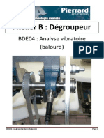 BDE04 Analyse Vibratoire Balourd