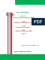 Conceptos Generales de Presión Trabajo Pendiente