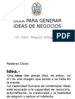   (Desarrollo Empre.-archivo 33) Guía Para Generar Ideas de Negocios Untecs