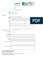 Dentist Referral Form: Patient Details