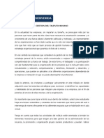 Formato Carta Bienvenida_gestion Del Talento Humano