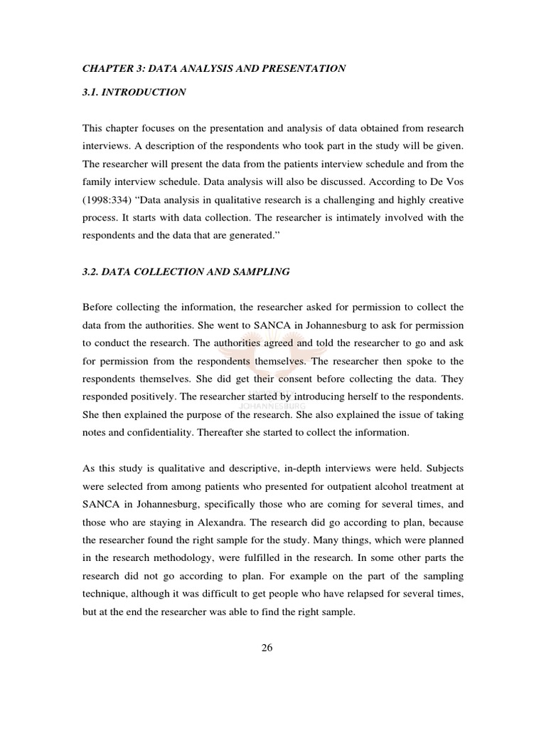 chapter 3 research methodology sources of data