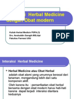 INTERAKSI HERBAL-MODERN