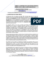 3.- El Rol de Los Padres. Límites y Emociones