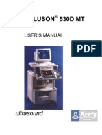 Voluson530DMT User's Manual