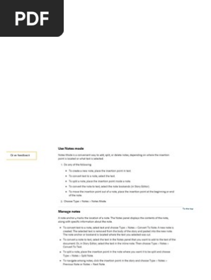 Adding Editorial Notes in InDesign