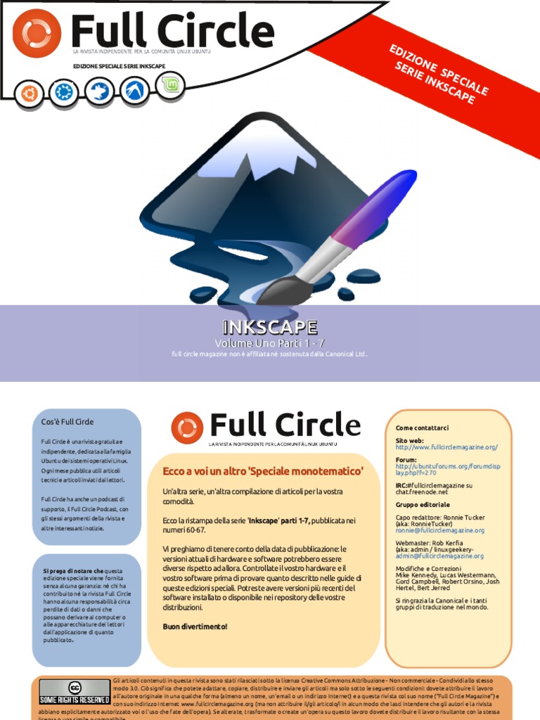 Full Circle Magazine - Speciale Inkscape - Volume 1 | PDF