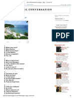 Esl Conversation- Exchan... Page 1 - The Verb -Be