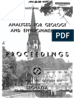 Analysis for Geology