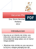 Programa Nacional de Inmunizaciones 2012 Chile