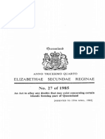 Queensland Coasts Declaratory Act 1985