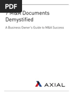 7 MA Docs Demystified