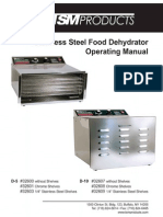 Dehydrator d-10 Technical Manual