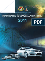 Road Traffic Volume Malaysia 2011