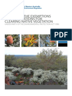 Guide 1 - Exemptions and Regulations for Clearing Native Vegetation
