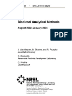 Biodiesel Analytical Methods Guide