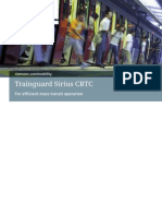 Trainguard Sirius CBTC en