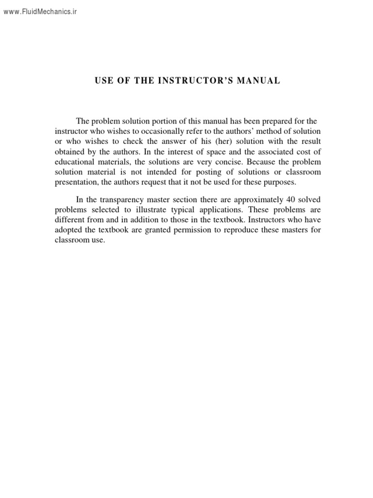 Instructor's Manual for Problem Solutions | PDF | Areas Of Computer ...