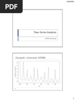 Time Series Analysis: Example: Stationary ARIMA