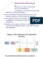 Chapter 5: Personnel Planning & Recruitment